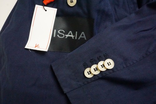 Isaia napoli navy - navy, blue