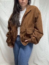 Bomber Giacca Scamosciata Vintage