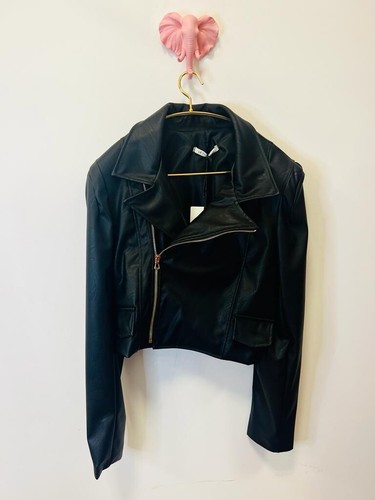 Giacca ecopelle donna taglia - ecopelle,