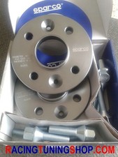 SET 2 DISTANZIALI RUOTA SPARCO FIAT GRANDE PUNTO 4X100 SPESSORE 16mm