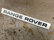 Suffix A Range Rover scuttle badge
