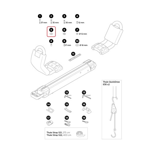 Bullone thule per - thule, hullavator