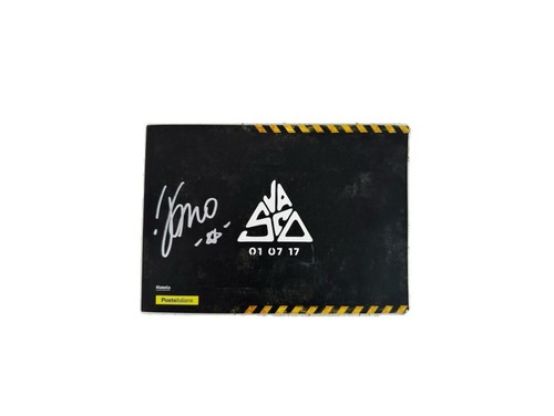 Cartolina autografata vasco - cartolina,