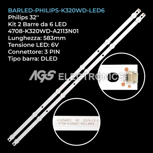 Kit barre strip led tv - strip,