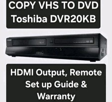 Toshiba dvr20 copia vhs - copia,