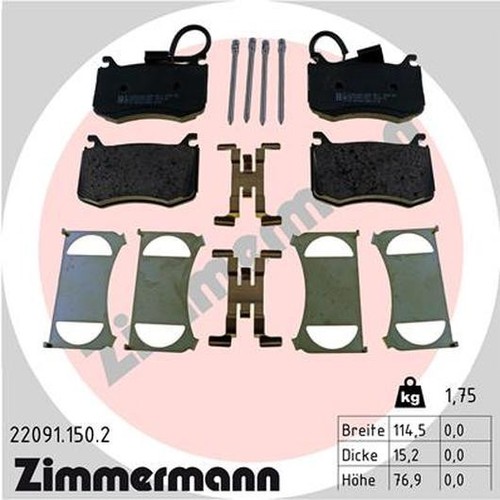 Zimmermann pastiglie freno