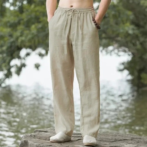 Pantaloni lunghi larghi - , uomo