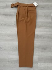 ZARA SENAPE PANTALONI VITA