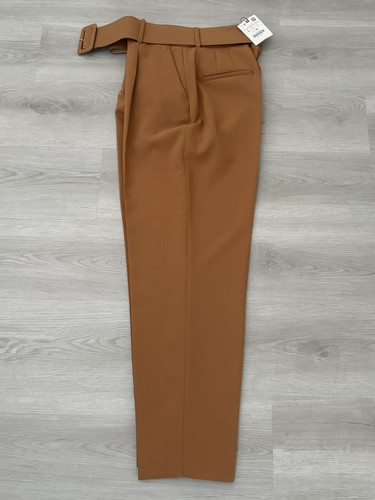 Zara senape pantaloni vita - zara,