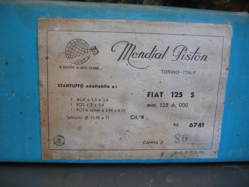 Pistoni completi auto epoca - pistoni, d'epoca