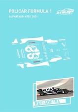 WATER DECALS POLICAR F1 2021