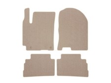 Tappetini in velluto per Hyundai Kona I anno 2017 - 2023 adatti tappetini auto BEIGE LUX