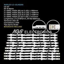 Barra strip led 42ln5200 - barra,