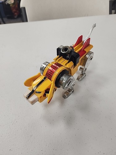Robot giocattolo vintage 1981