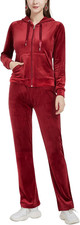 Tuta sportiva donna velluto - in,