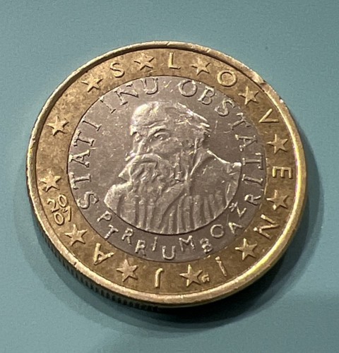 Moneta euro slovenija 2007 - moneta, 1
