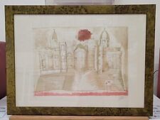 Franco Gentilini Litografia santa Maria Maggiore arte casa arredamento