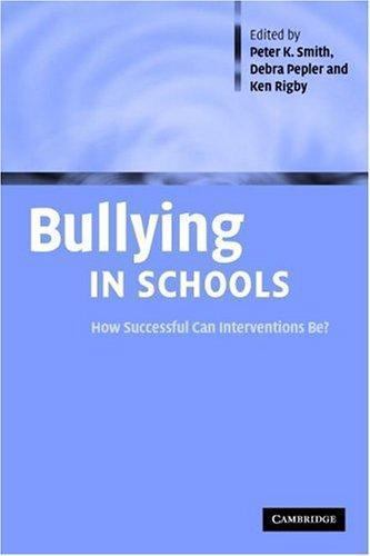 Bullying schools - bullying, in