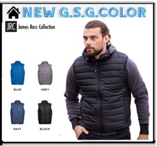 JRC gilet uomo Galles Man Imbottitura in soffice poliestere (effetto piuma)