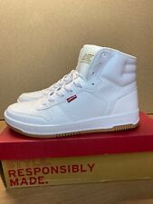Levi's Sneakers Uomo Drive Hi US 10M Bianco/Gomma 