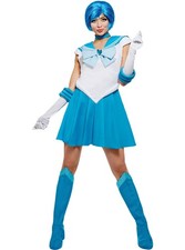 Costume Sailor Moon - Mercury per Donna (Ufficiale Toei Animation) Funidelia
