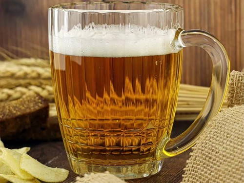 Boccale birra stile nostalgico - birra,
