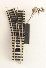 Lima Jouef scambio elettrico deviatoio sinistro 22°30' rotaia R385 H0 1:87