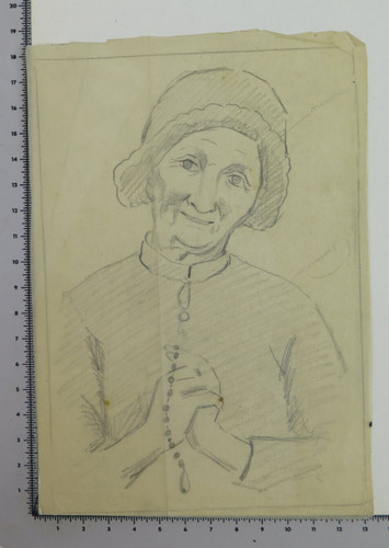 Disegno antico ritratto - antico, di