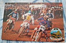 CAMPO DEL RE CROSS MOTOCROSS MONTESA HONDA VINTAGE STICHER /ADESIVO