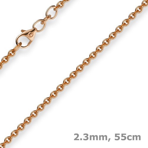 3mm catena rotonda collana - rotonda,