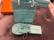 Ciondolo collana Tiffany &Co blue Box charm originale in negozio e sul sito 520
