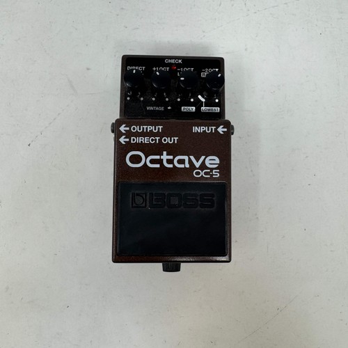 Boss octave pedale - boss, oc-5