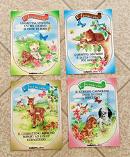 E FU COSI' CHE... 4 FIABE VINTAGE PER BAMBINI,MALIPIERO 1985,DA MAGAZZINO