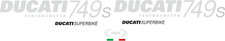 Ducati 749s replica decals - 749s,