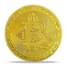 Moneta replica bitcoin oro - bitcoin,