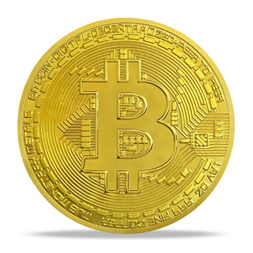 Moneta replica bitcoin oro - moneta,