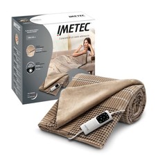 Imetec CaldoPlaid Elegance Plaid Riscaldabile Morbida Coperta Elettrica 180x140