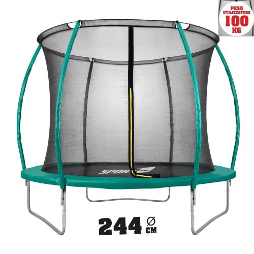 Tappeto elastico diametro 244 - diametro,