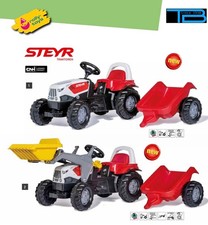 Trattore pedali rolly toys - pedali,