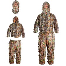 Set Tuta Ghillie 3D 3 Pezzi