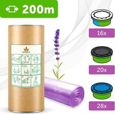 Ricarica Mangiapannolini 200m  Tubo  Compatibile Tommee Tippee