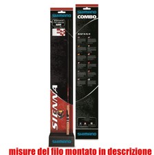 Shimano Sienna Combo CANNA + MULINELLO IMBOBINATO NYLON SPINNING MARE FIUME