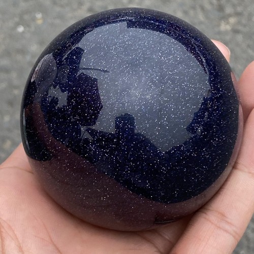 Sfera sabbia oro - , blu