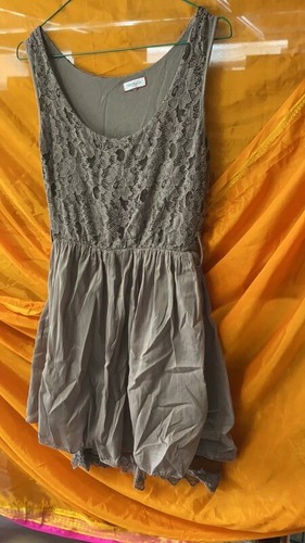 Abito vestito tortora beige - abito,