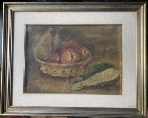 Dipinto olio firmato e - olio,