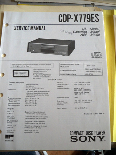 Manuale servizio originale - manuale, di