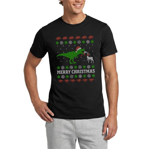 Shirt uomo dino rex merry - t-rex,