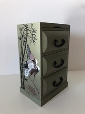 Mobiletto In Legno Dipinto A