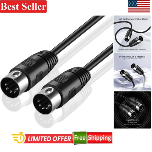 Cavo midi 25ft - pin, din