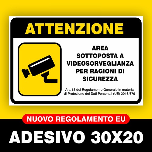 Adesivo cartello area - adesivo,